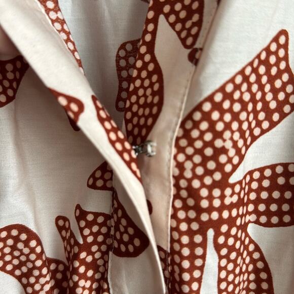 Anthropologie Somerset Maxi Dress in Neutral Floral Dot  - Medium - Picture 7 of 15